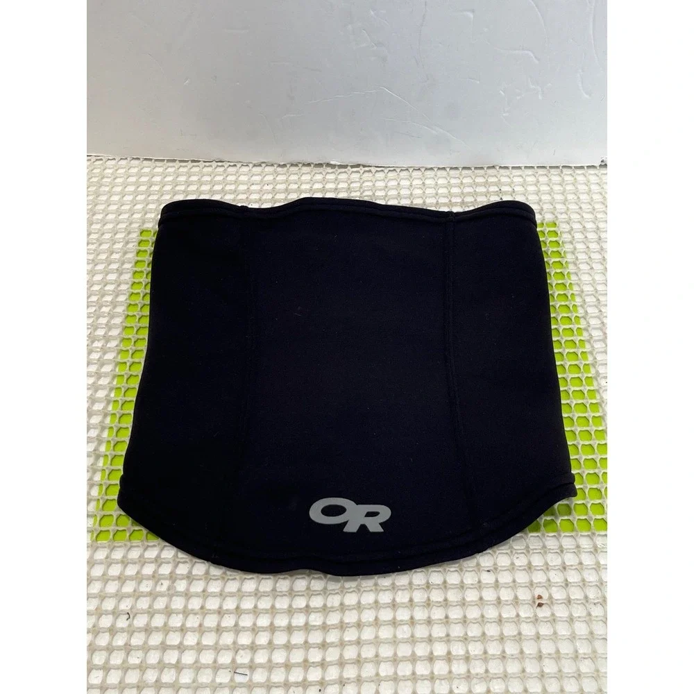 Outdoor Research Black Fleece Lined Neck Gaiter Warm Winter Ski Mask